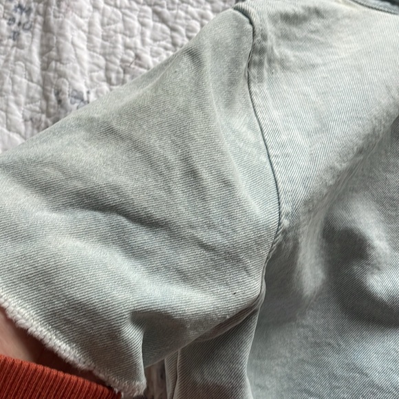 RVCA Denim Short Sleeve Jacket - Picture 3 of 3